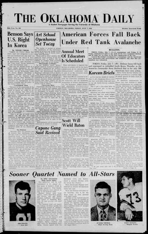 The Oklahoma Daily (Norman, Okla.), Vol. 6, No. 179, Ed. 1 Friday, July 7, 1950
