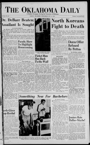 The Oklahoma Daily (Norman, Okla.), Vol. 6, No. 214, Ed. 1 Wednesday, October 11, 1950