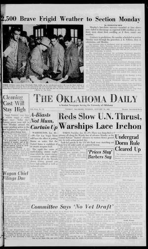 The Oklahoma Daily (Norman, Okla.), Vol. 37, No. 79, Ed. 1 Tuesday, January 30, 1951
