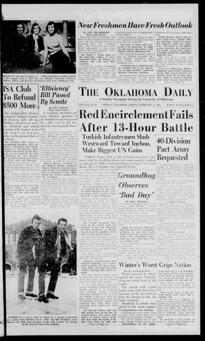 The Oklahoma Daily (Norman, Okla.), Vol. 37, No. 82, Ed. 1 Friday, February 2, 1951