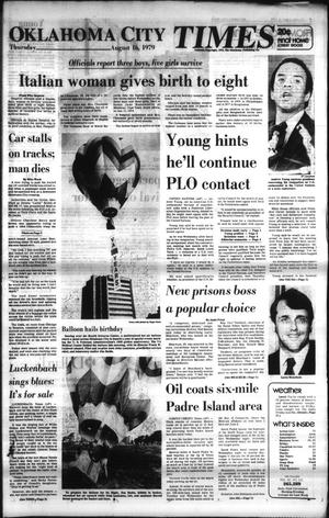 Oklahoma City Times (Oklahoma City, Okla.), Vol. 90, No. 152, Ed. 1 Thursday, August 16, 1979