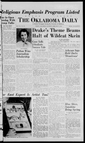 The Oklahoma Daily (Norman, Okla.), Vol. 37, No. 93, Ed. 1 Saturday, February 17, 1951