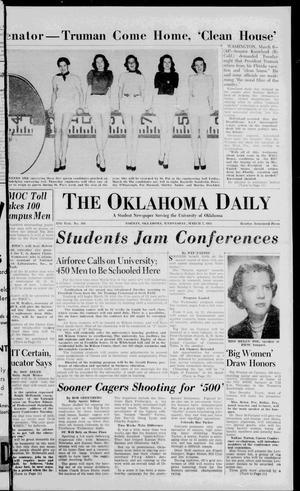 The Oklahoma Daily (Norman, Okla.), Vol. 37, No. 105, Ed. 1 Wednesday, March 7, 1951