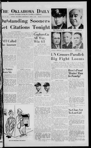 The Oklahoma Daily (Norman, Okla.), Vol. 37, No. 122, Ed. 1 Wednesday, April 4, 1951