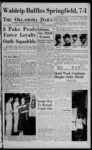 The Oklahoma Daily (Norman, Okla.), Vol. 37, No. 166, Ed. 1 Friday, June 15, 1951