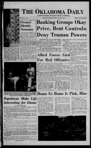 The Oklahoma Daily (Norman, Okla.), Vol. 37, No. 171, Ed. 1 Friday, June 22, 1951