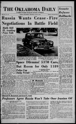 The Oklahoma Daily (Norman, Okla.), Vol. 37, No. 175, Ed. 1 Thursday, June 28, 1951