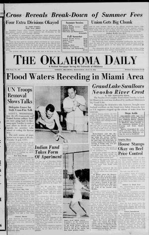 The Oklahoma Daily (Norman, Okla.), Vol. 37, No. 186, Ed. 1 Wednesday, July 18, 1951