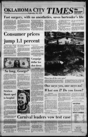 Oklahoma City Times (Oklahoma City, Okla.), Vol. 90, No. 186, Ed. 1 Tuesday, September 25, 1979