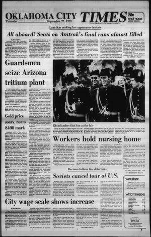 Oklahoma City Times (Oklahoma City, Okla.), Vol. 90, No. 188, Ed. 1 Thursday, September 27, 1979