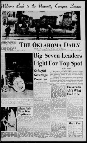 The Oklahoma Daily (Norman, Okla.), Vol. 37, No. 225, Ed. 1 Saturday, October 27, 1951