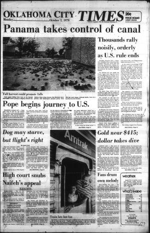 Oklahoma City Times (Oklahoma City, Okla.), Vol. 90, No. 191, Ed. 1 Monday, October 1, 1979