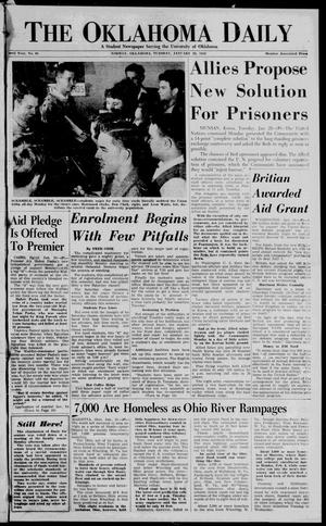 The Oklahoma Daily (Norman, Okla.), Ed. 1 Tuesday, January 29, 1952