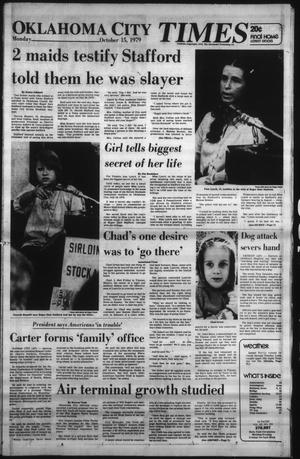 Oklahoma City Times (Oklahoma City, Okla.), Vol. 90, No. 203, Ed. 1 Monday, October 15, 1979