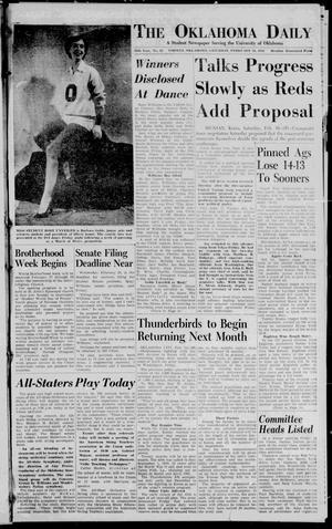The Oklahoma Daily (Norman, Okla.), Ed. 1 Saturday, February 16, 1952