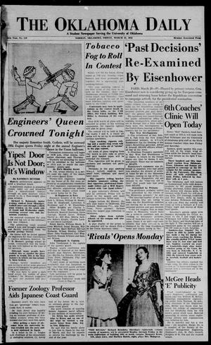 The Oklahoma Daily (Norman, Okla.), Ed. 1 Friday, March 21, 1952