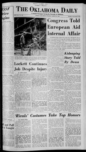The Oklahoma Daily (Norman, Okla.), Ed. 1 Tuesday, March 25, 1952