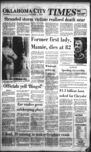 Oklahoma City Times (Oklahoma City, Okla.), Vol. 90, No. 218, Ed. 1 Thursday, November 1, 1979