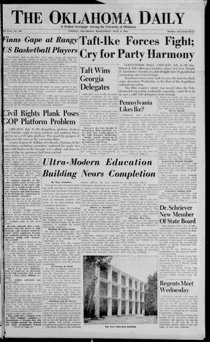 The Oklahoma Daily (Norman, Okla.), Vol. 38, No. 183, Ed. 1 Wednesday, July 9, 1952