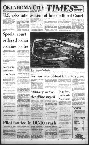 Oklahoma City Times (Oklahoma City, Okla.), Vol. 90, No. 242, Ed. 1 Thursday, November 29, 1979