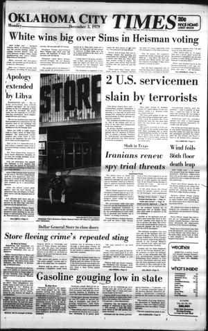 Oklahoma City Times (Oklahoma City, Okla.), Vol. 90, No. 245, Ed. 1 Monday, December 3, 1979
