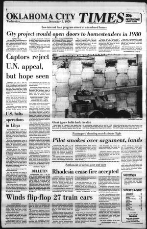 Oklahoma City Times (Oklahoma City, Okla.), Vol. 90, No. 247, Ed. 1 Wednesday, December 5, 1979