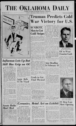 The Oklahoma Daily (Norman, Okla.), Vol. 39, No. 79, Ed. 1 Friday, January 16, 1953