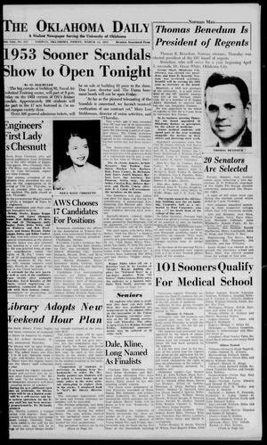 The Oklahoma Daily (Norman, Okla.), Vol. 39, No. 112, Ed. 1 Friday, March 13, 1953