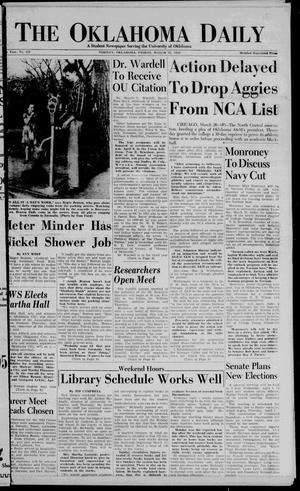 The Oklahoma Daily (Norman, Okla.), Vol. 39, No. 123, Ed. 1 Friday, March 27, 1953