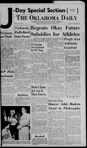 The Oklahoma Daily (Norman, Okla.), Vol. 39, No. 130, Ed. 1 Friday, April 10, 1953