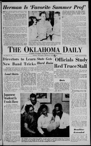 The Oklahoma Daily (Norman, Okla.), Vol. 39, No. 188, Ed. 1 Friday, July 17, 1953