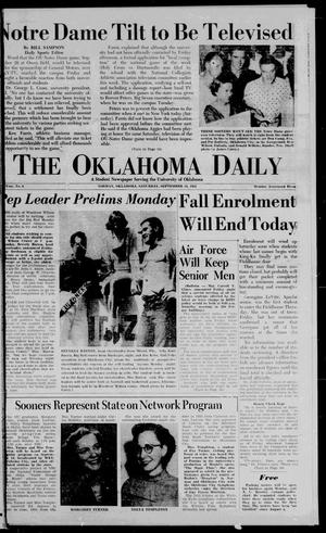 The Oklahoma Daily (Norman, Okla.), Vol. 40, No. 4, Ed. 1 Saturday, September 12, 1953