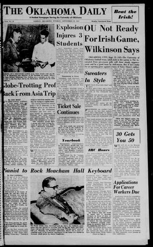The Oklahoma Daily (Norman, Okla.), Vol. 40, No. 10, Ed. 1 Tuesday, September 22, 1953