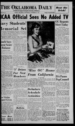 The Oklahoma Daily (Norman, Okla.), Vol. 40, No. 11, Ed. 1 Wednesday, September 23, 1953