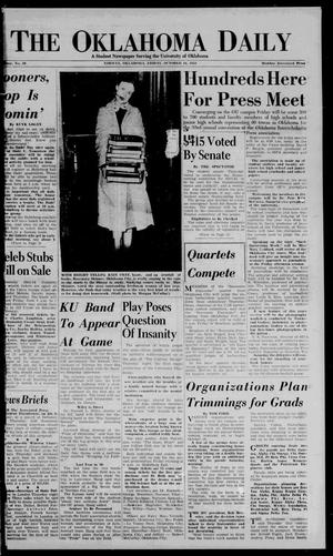 The Oklahoma Daily (Norman, Okla.), Vol. 40, No. 28, Ed. 1 Friday, October 16, 1953