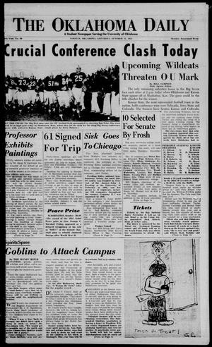 The Oklahoma Daily (Norman, Okla.), Vol. 40, No. 38, Ed. 1 Saturday, October 31, 1953