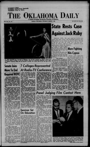 The Oklahoma Daily (Norman, Okla.), Vol. 50, No. 111, Ed. 1 Saturday, March 7, 1964