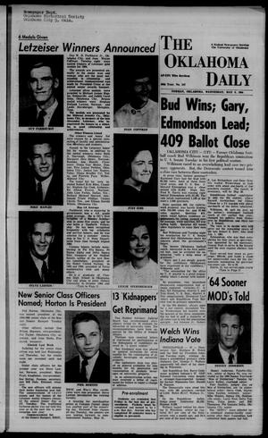 The Oklahoma Daily (Norman, Okla.), Vol. 50, No. 147, Ed. 1 Wednesday, May 6, 1964