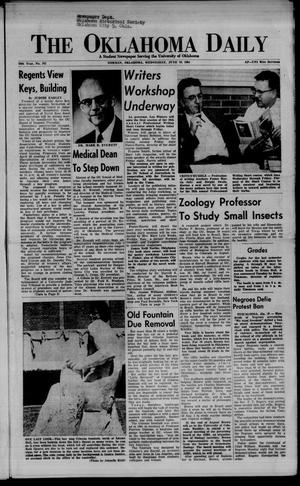 The Oklahoma Daily (Norman, Okla.), Vol. 50, No. 162, Ed. 1 Wednesday, June 10, 1964