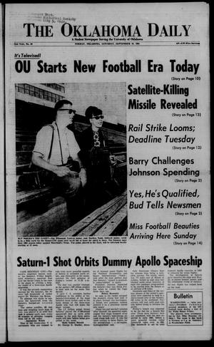 The Oklahoma Daily (Norman, Okla.), Vol. 51, No. 10, Ed. 1 Saturday, September 19, 1964