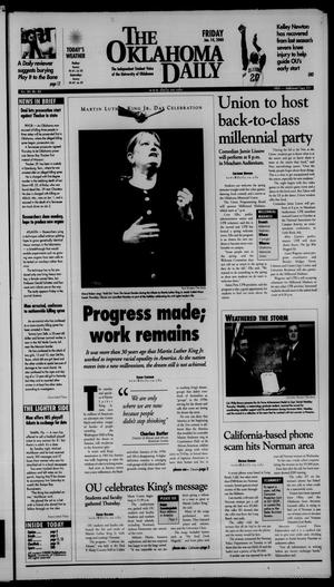 The Oklahoma Daily (Norman, Okla.), Vol. 84, No. 84, Ed. 1 Friday, January 14, 2000