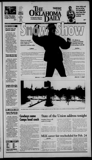 The Oklahoma Daily (Norman, Okla.), Vol. 84, No. 92, Ed. 1 Thursday, January 27, 2000