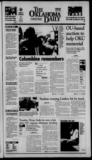 The Oklahoma Daily (Norman, Okla.), Vol. 84, No. 148, Ed. 1 Friday, April 21, 2000