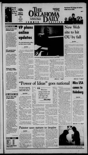 The Oklahoma Daily (Norman, Okla.), Vol. 84, No. 162, Ed. 1 Tuesday, June 20, 2000