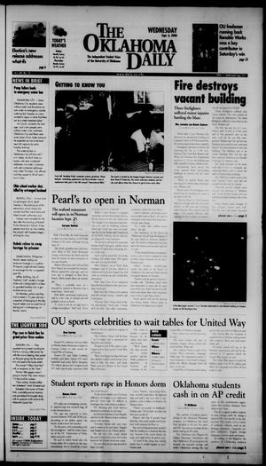 The Oklahoma Daily (Norman, Okla.), Vol. 84, No. 14, Ed. 1 Wednesday, September 6, 2000