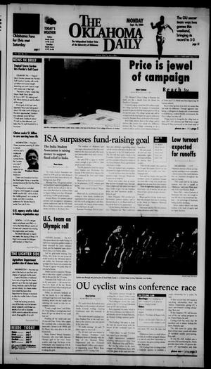 The Oklahoma Daily (Norman, Okla.), Vol. 84, No. 22, Ed. 1 Monday, September 18, 2000