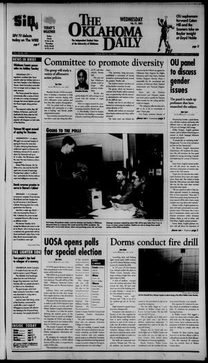 The Oklahoma Daily (Norman, Okla.), Vol. 84, No. 107, Ed. 1 Wednesday, February 21, 2001