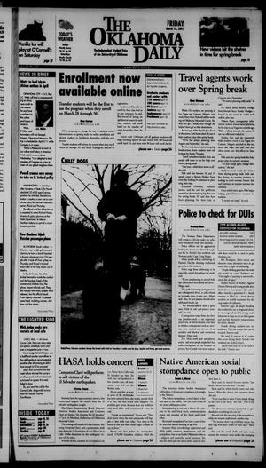 The Oklahoma Daily (Norman, Okla.), Vol. 84, No. 124, Ed. 1 Friday, March 16, 2001