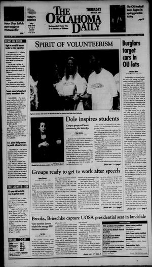 The Oklahoma Daily (Norman, Okla.), Vol. 84, No. 128, Ed. 1 Thursday, March 29, 2001