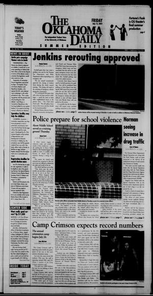 The Oklahoma Daily (Norman, Okla.), Vol. 84, No. 170, Ed. 1 Friday, July 13, 2001